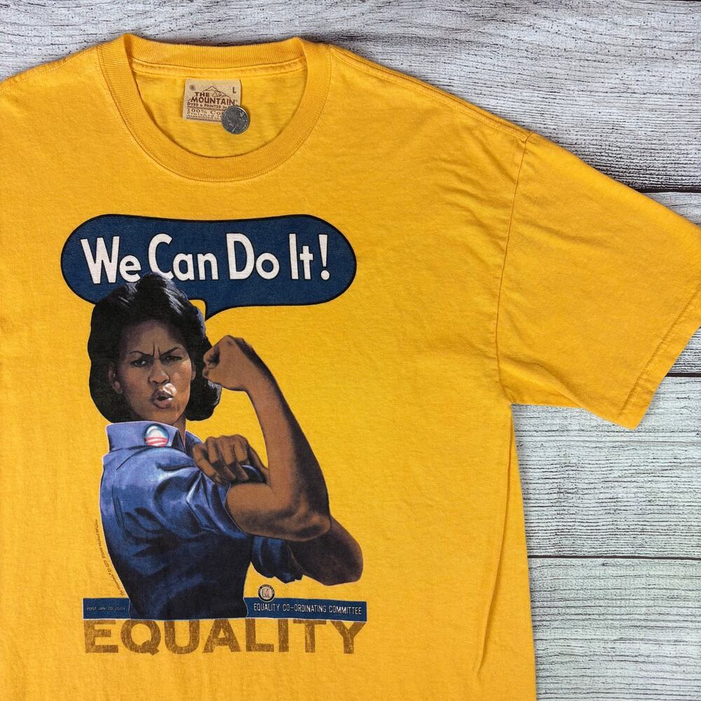 2009 Michelle Obama "We Can Do It!" Equality T-shirt